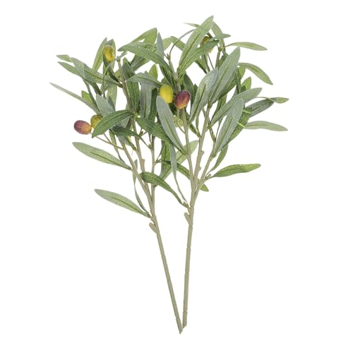 Amosfun Gefälschte Grüne Pflanzenornamente 3-stufiges Bündel Grünes Zuhause Schmücken Einfaches Blumenarrangement-Material von Amosfun