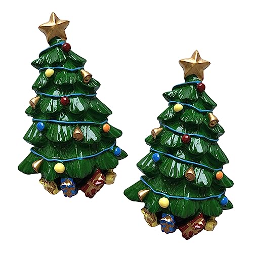 Amosfun 2St Kühlschrankmagnet aus Kunstharz Garagentor-Magnet Mikromagnete Strumpffüller weihnachtsdeko kühlschrankmagnete Weihnachtsschmuck Weihnachts-Kühlschrankmagnet Naturharz Green von Amosfun