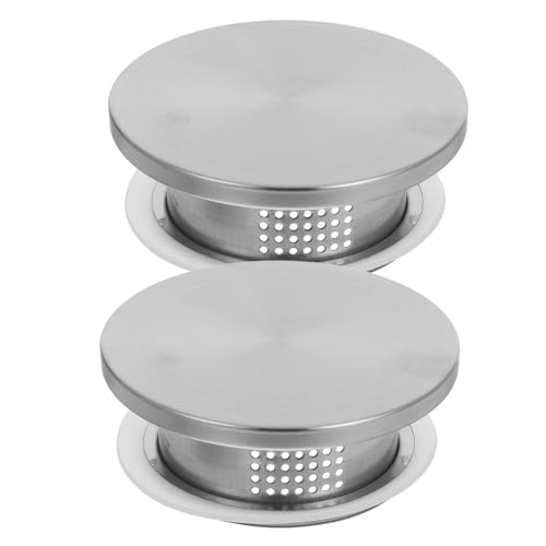 Amosfun 2Stücke Wasserkrug Deckel Praktische Abdeckung mit Filterlöchern für Tees und Säfte Langlebig und Leicht zu Handhaben für Kühlschrankkrüge und Getränke von Amosfun