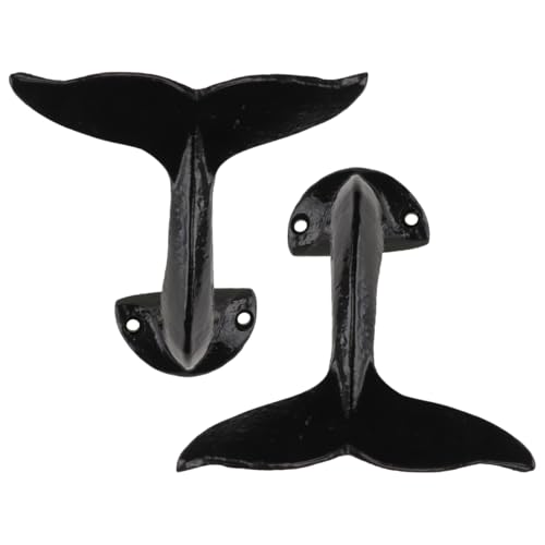 Amosfun 2st Walschwanzhaken Tiere Nautischer Handtuchhaken Wal- Montiert Eingang Kleiderbügel Walhaken Kleiderablage Haken Schwarz Walschwanz-aufhänger Im Freien Schmiedeeisen Black Amosfun 2st Walschwanzhaken Tiere Nautischer Handtuchhaken Wal- Montiert Eingang Kleiderbügel Walhaken Kleiderablage Haken Schwarz Walschwanz-aufhänger Im Freien Schmiedeeisen Black von Amosfun