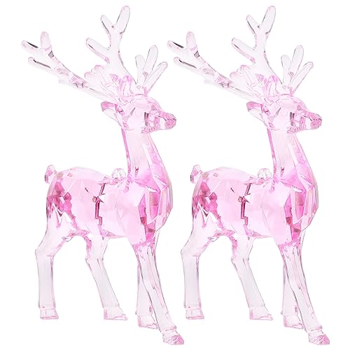 Amosfun 2stücke Acryl Rentier Weihnachtsanhänger Transparente Dekoration Für Weihnachtsbaum Fenster Regale Hochwertige Acryl Ornamente Für Festliche Stimmung Amosfun 2stücke Acryl Rentier Weihnachtsanhänger Transparente Dekoration Für Weihnachtsbaum Fenster Regale Hochwertige Acryl Ornamente Für Festliche Stimmung von Amosfun