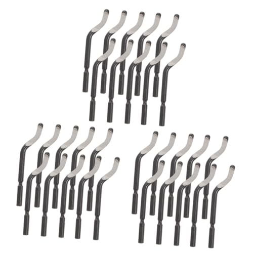 Amosfun 3 Sätze Entgratklinge Entfernung Cutter Schneiden Klingen Werkzeug Deburing -tool Rotary Tool Accessoires Kit Debur -tool Debring -tool M2 Schwarz 10 Stück * 3 von Amosfun
