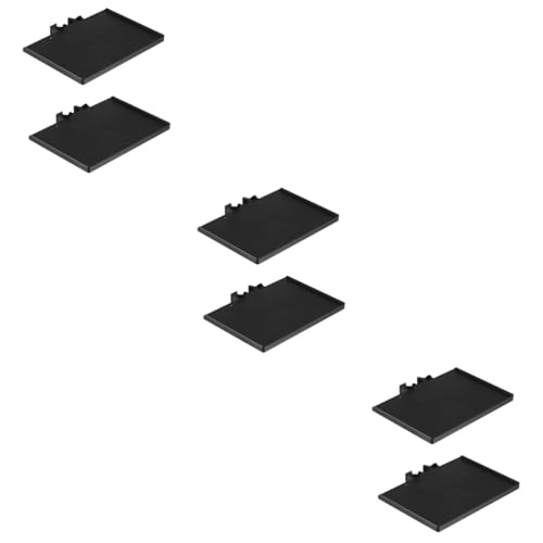 Amosfun 3 Sätze Handy- -übertragungsstand Soundkarte Handyhalterung Tischmikrofonständer Sound-Broadcast-Rack Tablett Für Mikrofonständer Regal Für Mikrofonständer Metall 2 Stück * 3 von Amosfun