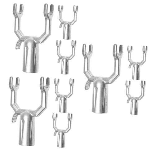 Amosfun 3 Sätze Teiliges Kleiderstangen Gabelköpfe Aus Langlebige Kleiderständer Ersatzteile Für Wäschetrockner Praktische Aufhänghilfe Für Haushalt Und Dormitory 3 Stück * 3 von Amosfun