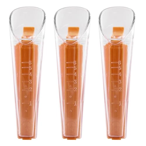 Amosfun 3sätze Hefemessbecher Mit Verschlussclip Kunststoff-messbecher Für Backen Hefewaage Mit Anzeige Präzise Kalibrierung Einfache Bedienung Für Küche Amosfun 3sätze Hefemessbecher Mit Verschlussclip Kunststoff-messbecher Für Backen Hefewaage Mit Anzeige Präzise Kalibrierung Einfache Bedienung Für Küche von Amosfun