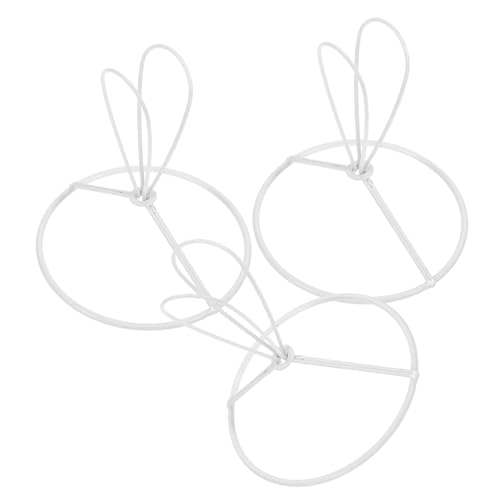 Amosfun 3 Stück Teiliges Lampenschirmhalter aus Runder Clip Lampenschirm Adapter Stabiler Lampenfassungshalter für DIY Beleuchtung Passend für Wohn und Tischlampen Einfache Montage von Amosfun