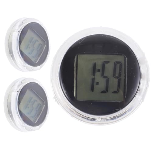 Amosfun 3 Stück Teiliges Mini Digitale Wasserdichte Elektronische Uhren zum Aufkleben Kleine Flache Digitaluhr für Motorrad Auto Suv Praktische Zeitanzeige Robustes Abs-material Amosfun 3 Stück Teiliges Mini Digitale Wasserdichte Elektronische Uhren zum Aufkleben Kleine Flache Digitaluhr für Motorrad Auto Suv Praktische Zeitanzeige Robustes Abs-material von Amosfun