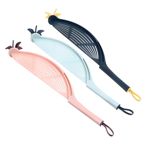 Amosfun 3 x Reisreiniger, leicht, manuelles Reisspül-Filterabtropfgestell mit hohlem Design zum Waschen von Gemüse, Obst und Getreide, tragbares Küchensieb für Beckenrand, zufällige Farbe Amosfun 3 x Reisreiniger, leicht, manuelles Reisspül-Filterabtropfgestell mit hohlem Design zum Waschen von Gemüse, Obst und Getreide, tragbares Küchensieb für Beckenrand, zufällige Farbe von Amosfun