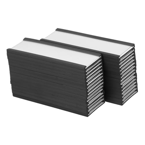 Amosfun 30stücke Magnetische Etikettenhalter Schutzfolien Und Karten Für Schränke Ordner Und Lager Effiziente Organisation Und Beschriftung von Amosfun