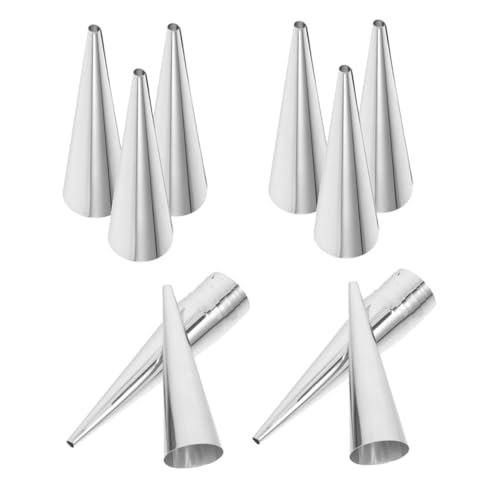 Amosfun 30 Stück Teiliges Edelstahl Croissant Backform Kegelförmige Hornröhren für Gleichmäßiges Backen von Croissants Cannoli und Dänischen Gebäck Profi und Heimküchen Backwerkzeug Amosfun 30 Stück Teiliges Edelstahl Croissant Backform Kegelförmige Hornröhren für Gleichmäßiges Backen von Croissants Cannoli und Dänischen Gebäck Profi und Heimküchen Backwerkzeug von Amosfun