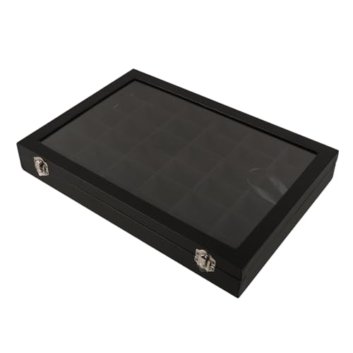 Amosfun 36Gitter Rock Präsentationsbox Fächer Große PU Vitrine Für Steinsammlungen Stilvolle Aufbewahrungslösung Für Schmuck Kleine Gegenstände Vielseitig Platzsparend Amosfun 36Gitter Rock Präsentationsbox Fächer Große PU Vitrine Für Steinsammlungen Stilvolle Aufbewahrungslösung Für Schmuck Kleine Gegenstände Vielseitig Platzsparend von Amosfun
