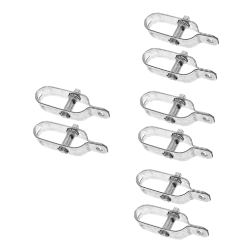 Amosfun 4 Sätze Heavy Duty Drahtseil Spanner Für Garten Und Gewächshaus Kabel Tightener Aus Rostfrei Und Langlebig Einfache Installation Für Stabilität Und Hohe Belastbarkeit 2 Stücke * 4 von Amosfun