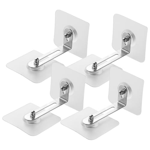 Amosfun 4 Stück Anti Umkippschutz Möbelanker aus Edelstahl und Acryl Verstellbare Möbelbefestigung ohne Bohren für Kommoden Bücherregale Schränke Einfache Montage Amosfun 4 Stück Anti Umkippschutz Möbelanker aus Edelstahl und Acryl Verstellbare Möbelbefestigung ohne Bohren für Kommoden Bücherregale Schränke Einfache Montage von Amosfun