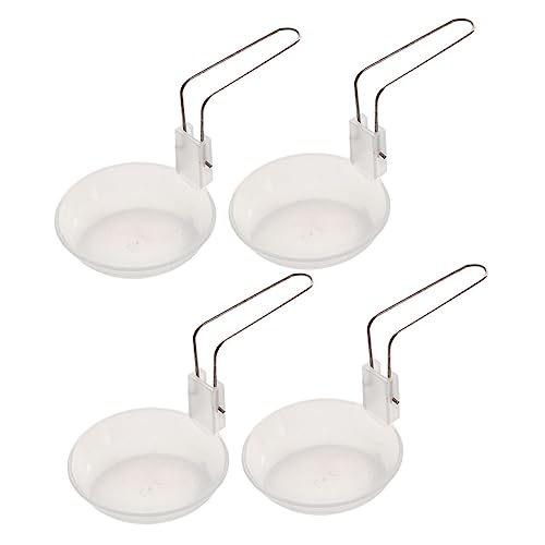Amosfun 4 Stück Faltbare Suppenkelle Tragbare Küchenutensilien für Outdoor Kochen Camping und Picknick Hochwertiger Löffel mit Langem Griff und Glatter Oberfläche von Amosfun