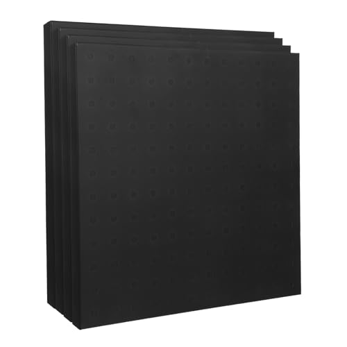 Amosfun 4 Stück Heavy Duty Pegboard Wandpaneele Schwarz Wandmontage Organizer für Garage Küche Büro Flexibel Anordnung Modularer Werkzeughalter Platzsparend und Installieren Amosfun 4 Stück Heavy Duty Pegboard Wandpaneele Schwarz Wandmontage Organizer für Garage Küche Büro Flexibel Anordnung Modularer Werkzeughalter Platzsparend und Installieren von Amosfun