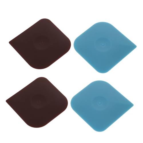 Amosfun 4 Stück Nichtkratzender Reinigungsschaber für Gusseisen Töpfe und Pfannen Ergonomisches Küchenwerkzeug zur Effektiven Beseitigung von und Schmutz Amosfun 4 Stück Nichtkratzender Reinigungsschaber für Gusseisen Töpfe und Pfannen Ergonomisches Küchenwerkzeug zur Effektiven Beseitigung von und Schmutz von Amosfun