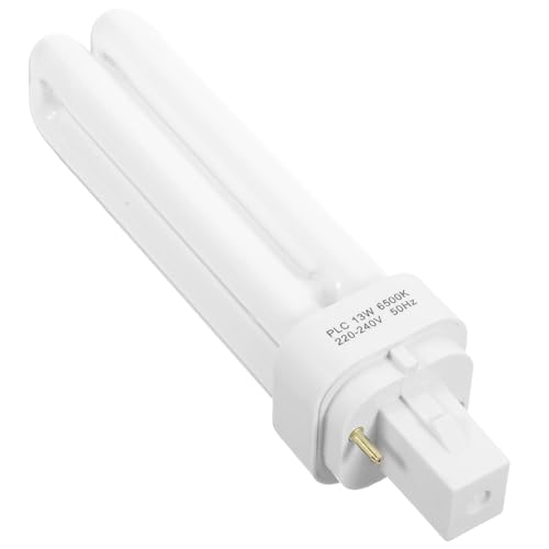 Amosfun 4 Stück Plug in Energiesparlampe mit Pin Stecker Pack Helle LED Röhre für Badezimmer Energieeffizient Langlebig und Zuverlässig von Amosfun