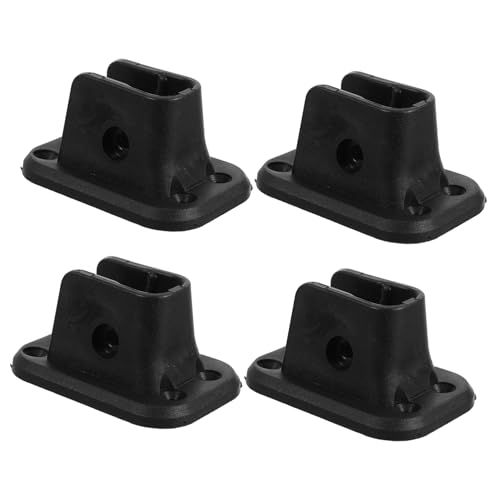 Amosfun 4 Stück Robuste Verbindungselemente für Faltbare Tische für Camping und Outdoor Aktivitäten mit Schrauben von Amosfun