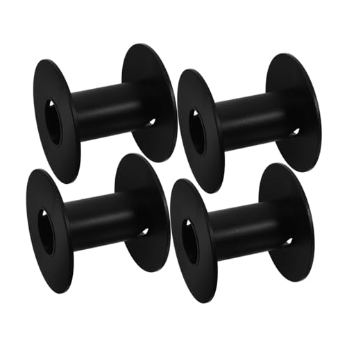 Amosfun 4 Stück Rollen Scheibe Ersatz Draht Spulen Leere Spule Wind Kabel Lagerung Kunststoffspule Black Plastik Amosfun 4 Stück Rollen Scheibe Ersatz Draht Spulen Leere Spule Wind Kabel Lagerung Kunststoffspule Black Plastik von Amosfun