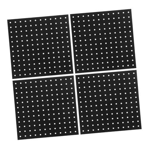 Amosfun 4 Stück Schwarze Metall Pegboard Wandpaneele Schwere Werkzeug Organizer für Garage Arbeitsbereich Büro Küche Vielseitige Wandaufbewahrung mit Schneller Montage Amosfun 4 Stück Schwarze Metall Pegboard Wandpaneele Schwere Werkzeug Organizer für Garage Arbeitsbereich Büro Küche Vielseitige Wandaufbewahrung mit Schneller Montage von Amosfun