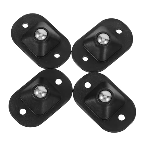 Amosfun 4 Stück Selbstklebende Kleine Möbel kugelrollen Leise Küchenmöbel Büromöbel und Mülleimer Robuste Langlebige Haftrollen ohne Bohren Design von Amosfun