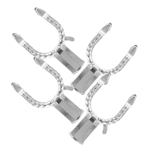 Amosfun 4stücke Teilige Wäschegabel Für Stangen Ersatzköpfe Für Kleiderstangen Gabelersatz Aus Stangenverbinder Kleiderstangenteile Für Balkon-kleiderstangen von Amosfun