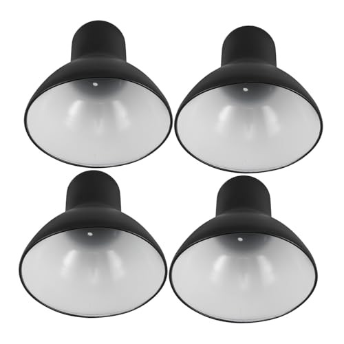 Amosfun 4 Stück Teiliges Schwarze Metall-schreibtischlampe Lampenschirme Klassische Fässchenform Einfache Montage Effiziente Lichtlenkung Ersatz für Vintage Schreibtisch Leselampen Amosfun 4 Stück Teiliges Schwarze Metall-schreibtischlampe Lampenschirme Klassische Fässchenform Einfache Montage Effiziente Lichtlenkung Ersatz für Vintage Schreibtisch Leselampen von Amosfun