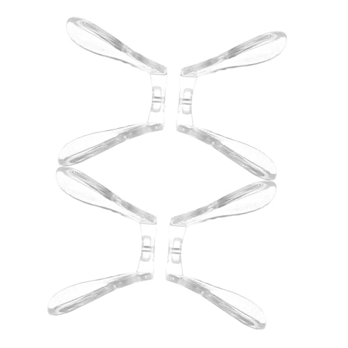 Amosfun 4 Stück Teiliges Transparente Nasenpads für Brillen mit Schrauben Langlebige rutschfeste Brillenpads zur Einfachen Befestigung und Komfortablen Passform Kompatibel mit Amosfun 4 Stück Teiliges Transparente Nasenpads für Brillen mit Schrauben Langlebige rutschfeste Brillenpads zur Einfachen Befestigung und Komfortablen Passform Kompatibel mit von Amosfun
