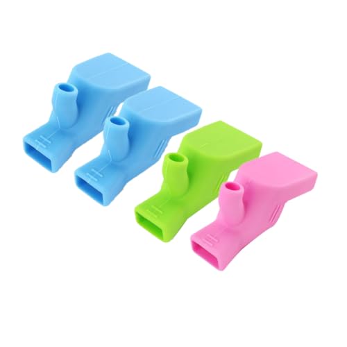 Amosfun 4 Stück Teiliges Wasserhahnverlängerung aus Lebensmittelechtem Silikon Tragbar Installieren Geeignet für Badezimmer und Küche Farblich Sortiert Blau Grasgrün Amosfun 4 Stück Teiliges Wasserhahnverlängerung aus Lebensmittelechtem Silikon Tragbar Installieren Geeignet für Badezimmer und Küche Farblich Sortiert Blau Grasgrün von Amosfun