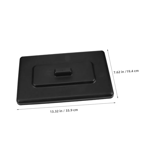 Amosfun 4 Stück Zubehör für Eismaschinen Austausch des Gerätedeckels Eismaschine Dichtungsdeckel Eisspeicherdeckel Eis Abdeckung Eisersatzdeckel Eismaschine Schließdeckel Plastik Schwarz Amosfun 4 Stück Zubehör für Eismaschinen Austausch des Gerätedeckels Eismaschine Dichtungsdeckel Eisspeicherdeckel Eis Abdeckung Eisersatzdeckel Eismaschine Schließdeckel Plastik Schwarz von Amosfun