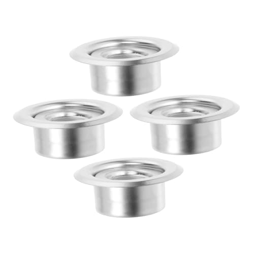 Amosfun 4 Teilige Sprinklerabdeckung Ersatz Zierring Für Sprinkler Versenkte Sprinkler Rosette Sprinklerkopf Nachrüstplatte Für Silberfarben Amosfun 4 Teilige Sprinklerabdeckung Ersatz Zierring Für Sprinkler Versenkte Sprinkler Rosette Sprinklerkopf Nachrüstplatte Für Silberfarben von Amosfun