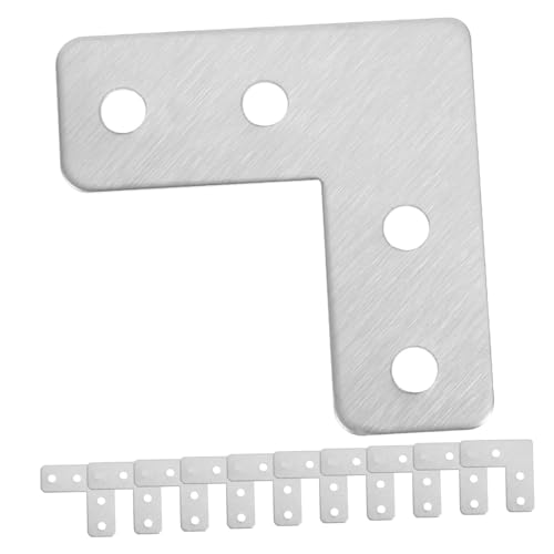 Amosfun 40 Stück Teiliges Edelstahl Rostfreie Möbelwinkel mit Hoher Tragfähigkeit Multifunktionale Montagewinkel für Schränke Türen Fenster Tische und Stühle Amosfun 40 Stück Teiliges Edelstahl Rostfreie Möbelwinkel mit Hoher Tragfähigkeit Multifunktionale Montagewinkel für Schränke Türen Fenster Tische und Stühle von Amosfun