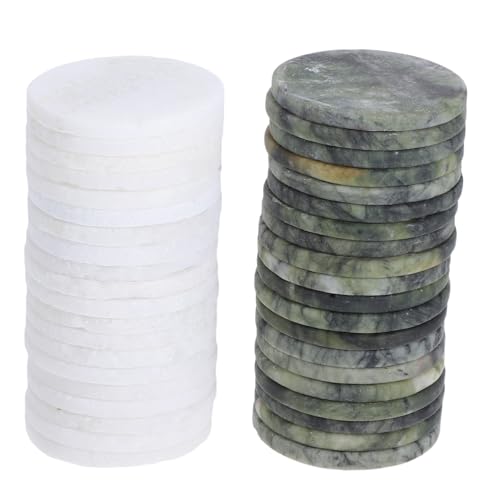 Amosfun 40 Stück Teiliges Natürliche Flache Flusssteine für Steineüberspringen Robust Leicht Handverlesen für Outdoor-spiele Pool Strand und Diy-basteleien Amosfun 40 Stück Teiliges Natürliche Flache Flusssteine für Steineüberspringen Robust Leicht Handverlesen für Outdoor-spiele Pool Strand und Diy-basteleien von Amosfun