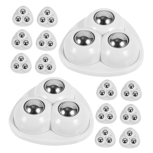 Amosfun 48 Stück Fügen Sie das Universalrad ein selbstklebende Lenkrollen Kleben Sie Zaubererräder Geräterollen Möbelräder Kleberäder für Moppeimer selbstklebende Rolle Räder mini Abs Weiß Amosfun 48 Stück Fügen Sie das Universalrad ein selbstklebende Lenkrollen Kleben Sie Zaubererräder Geräterollen Möbelräder Kleberäder für Moppeimer selbstklebende Rolle Räder mini Abs Weiß von Amosfun