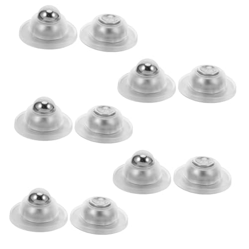 Amosfun 5 Sätze Selbstklebende Türstopper mit Magnetfunktion Geräuschloser Anti-kollisions Türhalter Rutschfest Wand Türschutz Geeignet für Zuhause und Büro von Amosfun