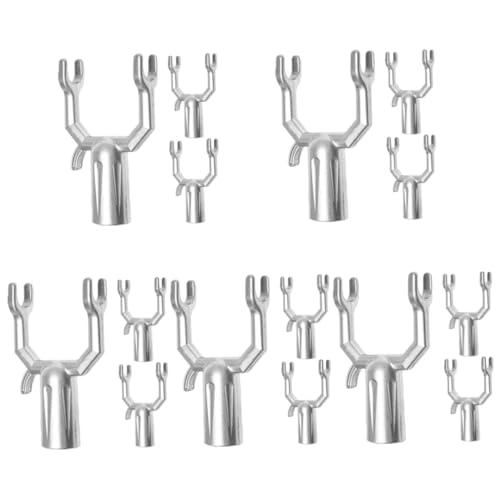 Amosfun 5 Sätze Teiliges Kleiderstangen Gabelköpfe Aus Rostfreiem Stahl Stabile Kleiderhalter Ersatzteile Für Wäschespinnen Und Balkon Robust Und Langlebig Einfache Befestigung 3 Stück * 5 Amosfun 5 Sätze Teiliges Kleiderstangen Gabelköpfe Aus Rostfreiem Stahl Stabile Kleiderhalter Ersatzteile Für Wäschespinnen Und Balkon Robust Und Langlebig Einfache Befestigung 3 Stück * 5 von Amosfun