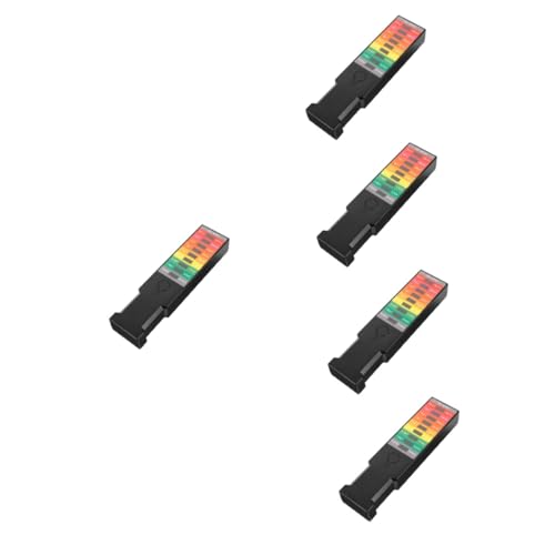 Amosfun 5 Stück Detektor Für Elektromagnetische Strahlung Tragbar Feld Für Zuhause Hoch Meter Jäger Emk-inspektionstester Elektromagnetischer Tester Frequenzmesser Emf-recorder Abs von Amosfun