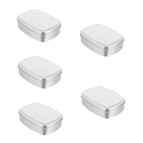 Amosfun 5 Stück Quadratische Aluminiumbox Kleine Dose Metall Aufbewahrungsbehälter Kleine Aluminiumdosen Zur Aufbewahrung Kleine Dosen Zur Aufbewahrung Aluminium Aufbewahrungsdosen Amosfun 5 Stück Quadratische Aluminiumbox Kleine Dose Metall Aufbewahrungsbehälter Kleine Aluminiumdosen Zur Aufbewahrung Kleine Dosen Zur Aufbewahrung Aluminium Aufbewahrungsdosen von Amosfun