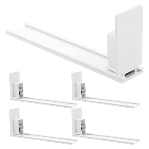 Amosfun 5 Stück Regalsystem für Kühlschrank mit Getränke Organizer für Dosen und Flaschen Platzsparend und Effiziente Bestandskontrolle von Amosfun