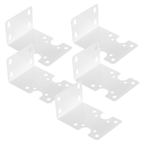Amosfun 5 Stück Teiliges Metall Wasserfilterhalter Robuste Wandhalterung mit Glatter Oberfläche Einfache Installation Platzsparend für Verschiedene Filtermodelle für Küchen und von Amosfun