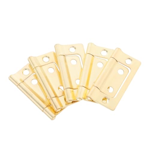 Amosfun 5 Stück Teiliges Set Goldene Vintage Möbel Hinges Antike Bifold Türscharniere für Fenster Renovierung Dekorative Hardware für Möbel und Möbelrestaurierung Amosfun 5 Stück Teiliges Set Goldene Vintage Möbel Hinges Antike Bifold Türscharniere für Fenster Renovierung Dekorative Hardware für Möbel und Möbelrestaurierung von Amosfun