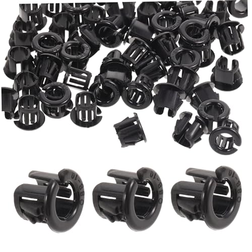 Amosfun 50 Stück Teiliges Snap Bushing Kabelschutz Runde Kabeldurchführung mit Schnappverschluss Vibrationsdämpfender Lochstopfen für Elektrokabel und Schläuche Einfache Installation Amosfun 50 Stück Teiliges Snap Bushing Kabelschutz Runde Kabeldurchführung mit Schnappverschluss Vibrationsdämpfender Lochstopfen für Elektrokabel und Schläuche Einfache Installation von Amosfun