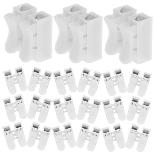 Amosfun 55 Stück Push Kabelverbinder Terminalblock Schnellanschluss Drahtklemmen für LED Lampen Elektrische Verbindungslösung für Wohn Gewerbe und Industrieanwendungen von Amosfun
