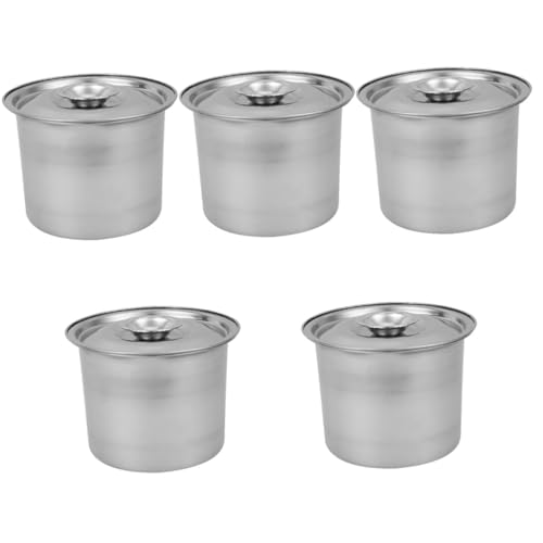 Amosfun Kühlbehälter Für Eiscreme 5st Eisbox Aus Edelstahl Aufbewahrungsbehälter Lagerbehälter Isolierter Eisbehälter Gefrier-aufbewahrungsbehälter Eiskühler Eiscreme Küchenwaren Eishalter Amosfun Kühlbehälter Für Eiscreme 5st Eisbox Aus Edelstahl Aufbewahrungsbehälter Lagerbehälter Isolierter Eisbehälter Gefrier-aufbewahrungsbehälter Eiskühler Eiscreme Küchenwaren Eishalter von Amosfun