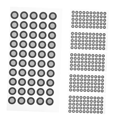 Amosfun 6 Blätter Scanning Marker Reflektierende Diffuse Reflexionsmarker Innen Außen Präzise Trackingpunkte Kompatibel mit Verschiedenen Scannern Für Industrie Medizin Animation von Amosfun