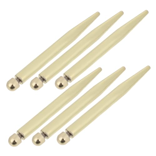 Amosfun 6 Schrauben für Acryl-Bilderrahmen, Desktop-Hardware für Poster, Hochzeitstischnummern, glatte polierte Oberfläche, kompaktes Design, zuverlässige Unterstützung von Amosfun