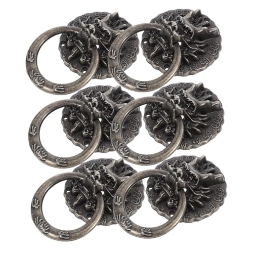 Amosfun 6 Stück Antike Bronze Griffe Retro Möbelbeschläge aus Langlebigem Metall für Kommoden Küchenschränke und Weinkisten Europäischer Stil für Vielseitige Anwendungen Amosfun 6 Stück Antike Bronze Griffe Retro Möbelbeschläge aus Langlebigem Metall für Kommoden Küchenschränke und Weinkisten Europäischer Stil für Vielseitige Anwendungen von Amosfun