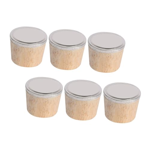 Amosfun Flaschenkorken Aus Holz (6er-pack) Isolierter Wasserkrug-stopfen Wasserkocher von Amosfun