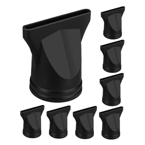 Amosfun 8 Stück Haartrockner Düse Teiliges Universelles Zubehör aus Schwarzem Kunststoff Schmaler Konzentrator für Effizientes für Friseursalons und Unterwegs Amosfun 8 Stück Haartrockner Düse Teiliges Universelles Zubehör aus Schwarzem Kunststoff Schmaler Konzentrator für Effizientes für Friseursalons und Unterwegs von Amosfun