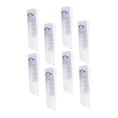 Amosfun 8 Stück Möbelgleiter Teilig Transparente Multi Funktions Tischbeinstopper rutschfest und Stoßdämpfend als Türstopper und Tischbeinhöhenanpassung aus Robustem Stapelbar für von Amosfun
